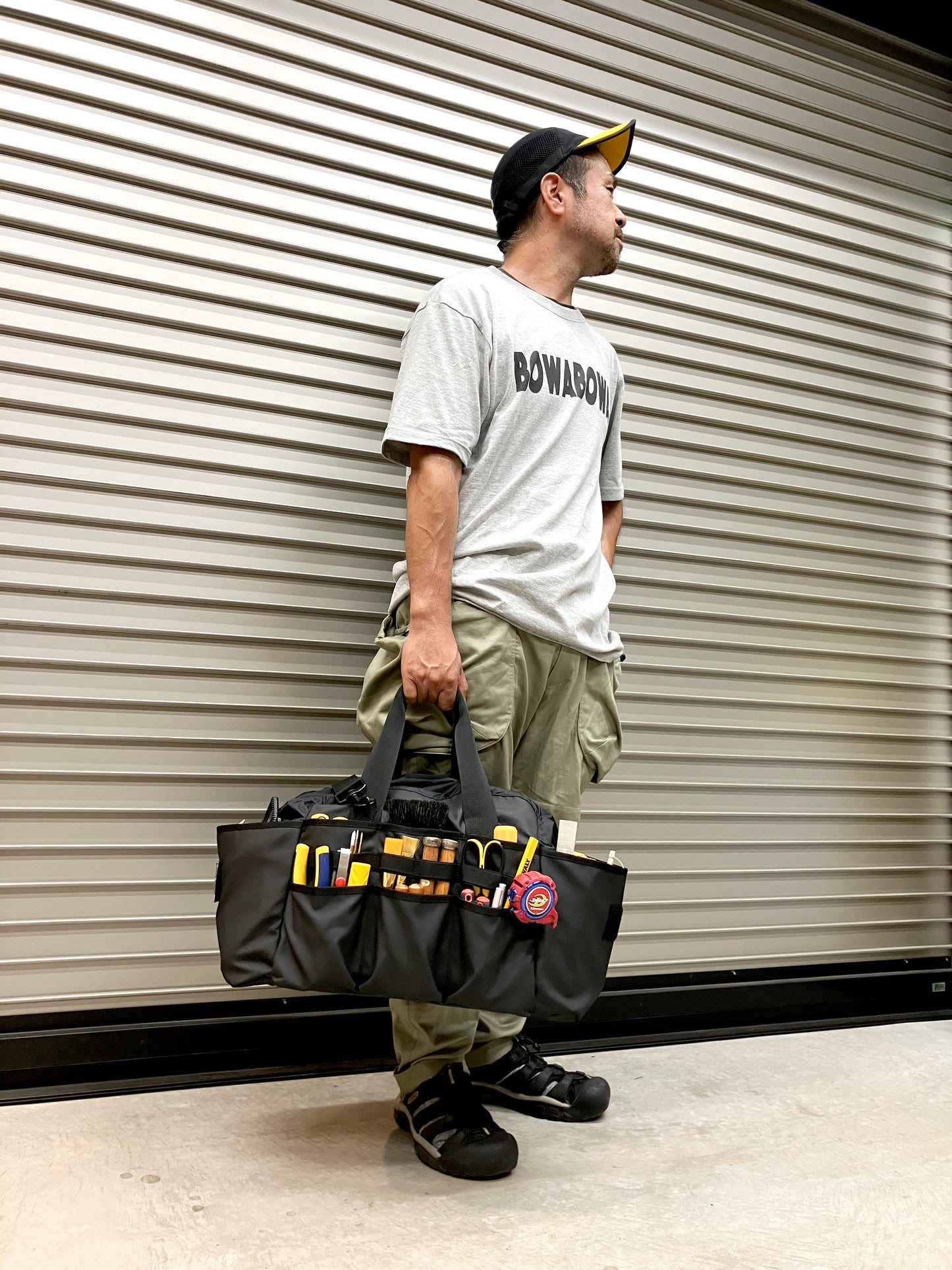 BOWABOWAツールバッグ”参号機” 「修理屋さんのカバン」ブラック