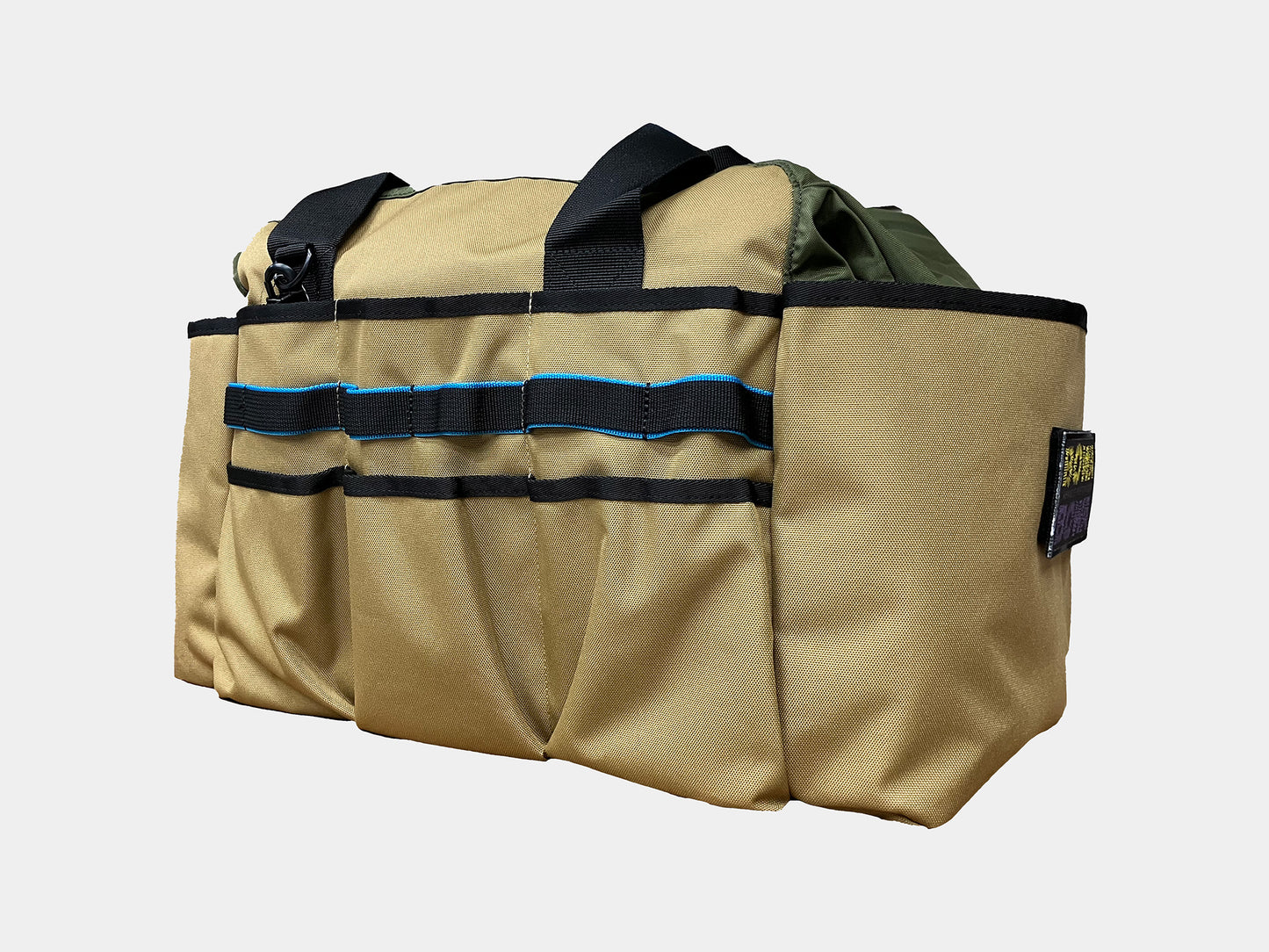 BOWABOWAツールバッグ ”参号機” 「修理屋さんのカバン」カーキ×オリーブ