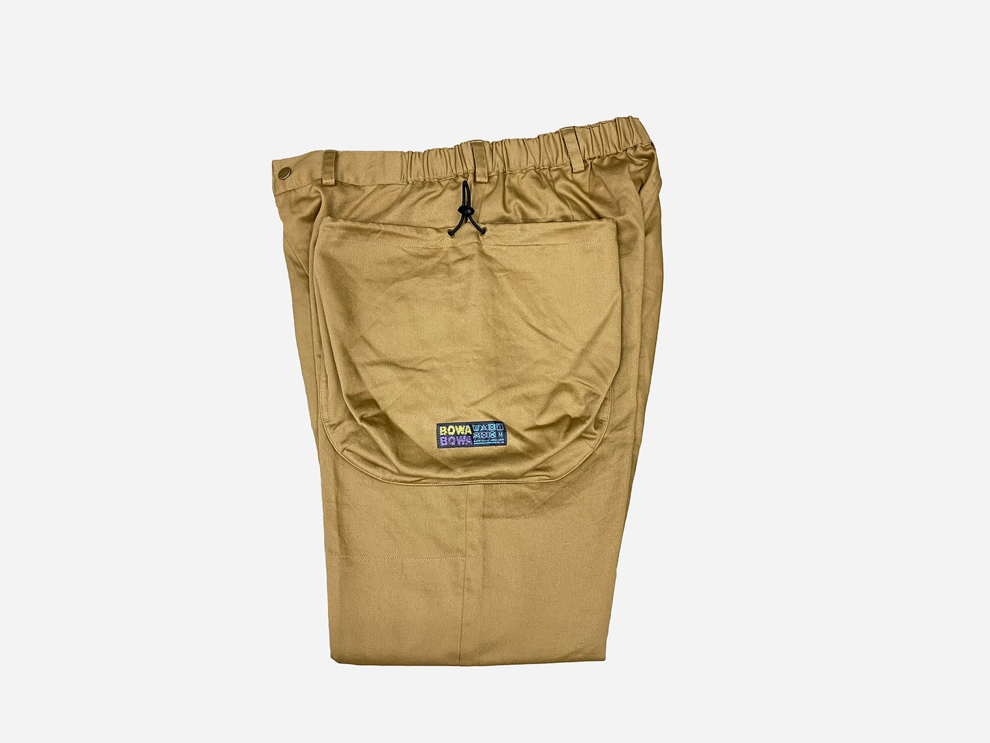 BOWABOWAワークパンツ " 腰袋いらズボン "カーキ 5963モデル