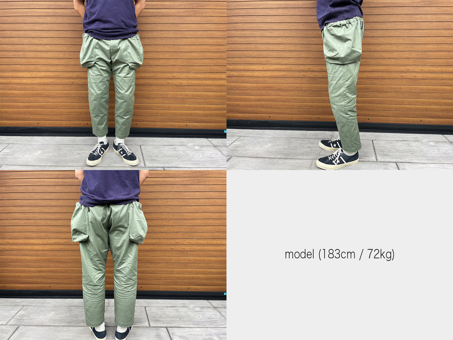 BOWABOWAワークパンツ " Trash Can Pants ” 初期モデル